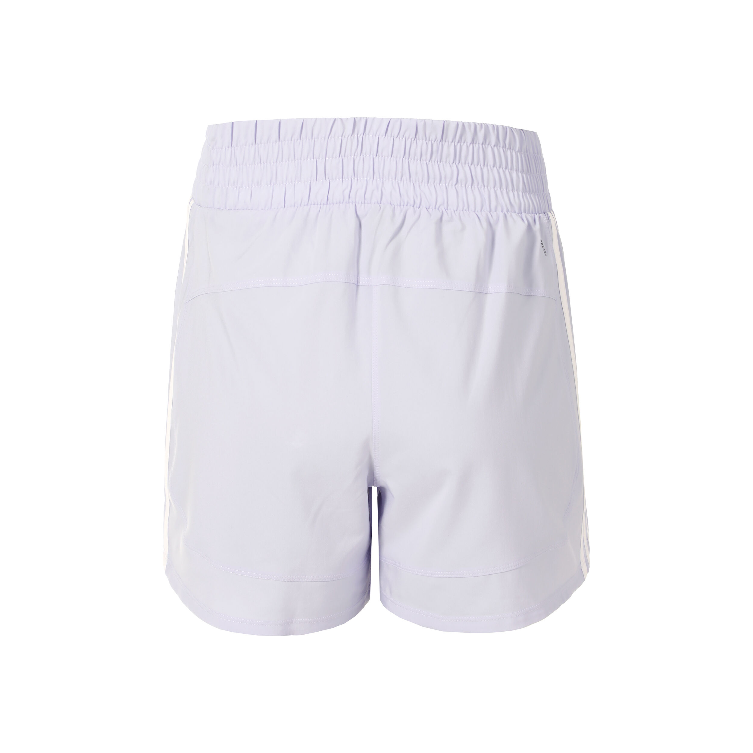 adidas Pacer Training 3 Stripes Woven High-Rise Shorts Femmes - Lilas