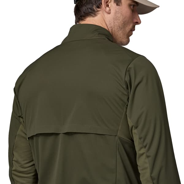 Veste trail PATAGONIA M'S WIND SHIELD JKT PINE NEEDLE GREEN
