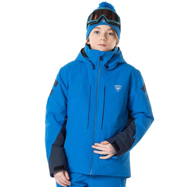Veste de ski ROSSIGNOL BOY SKI JKT LAZULI BLUE