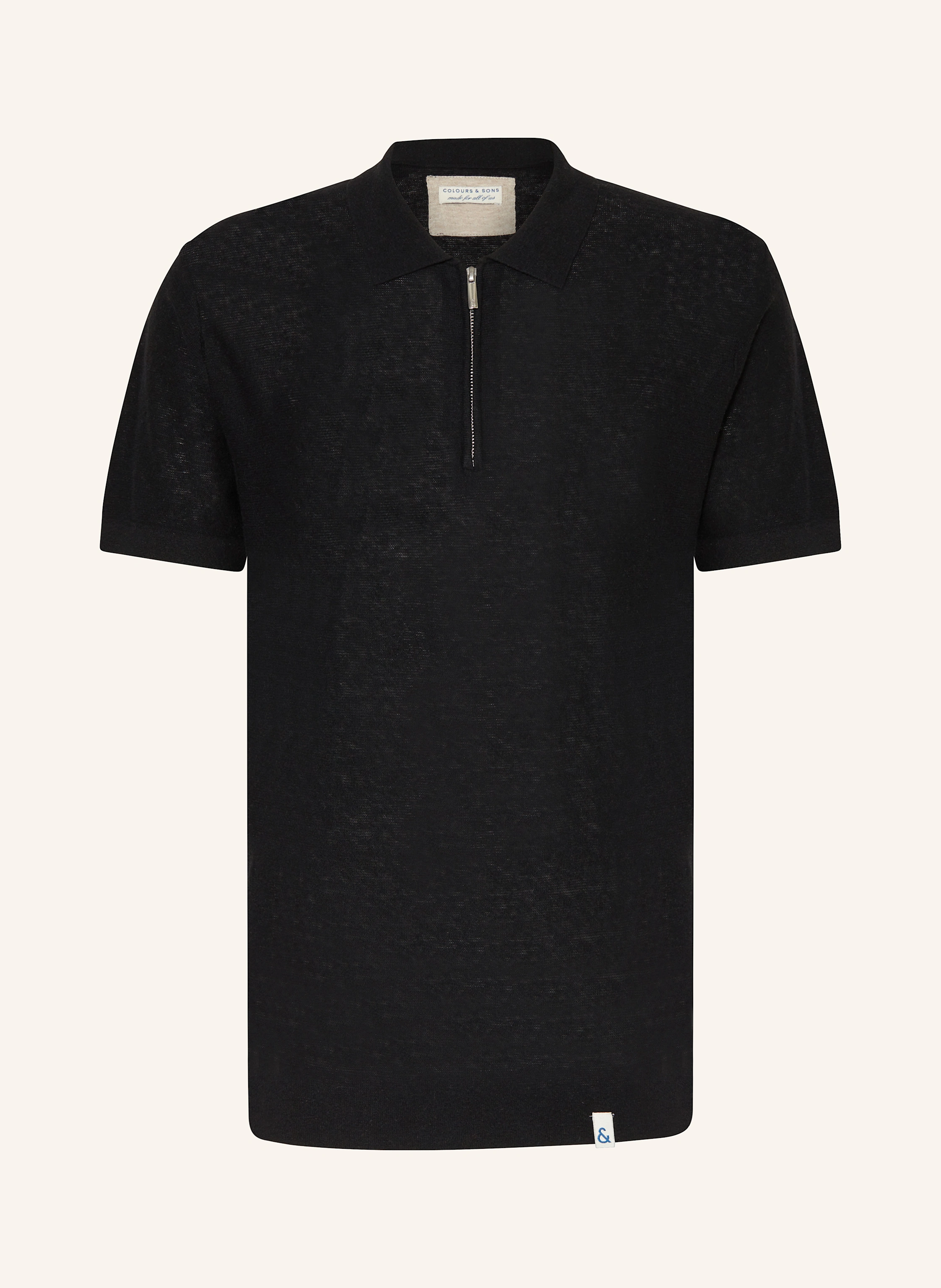 COLOURS & SONS Strick-Poloshirt