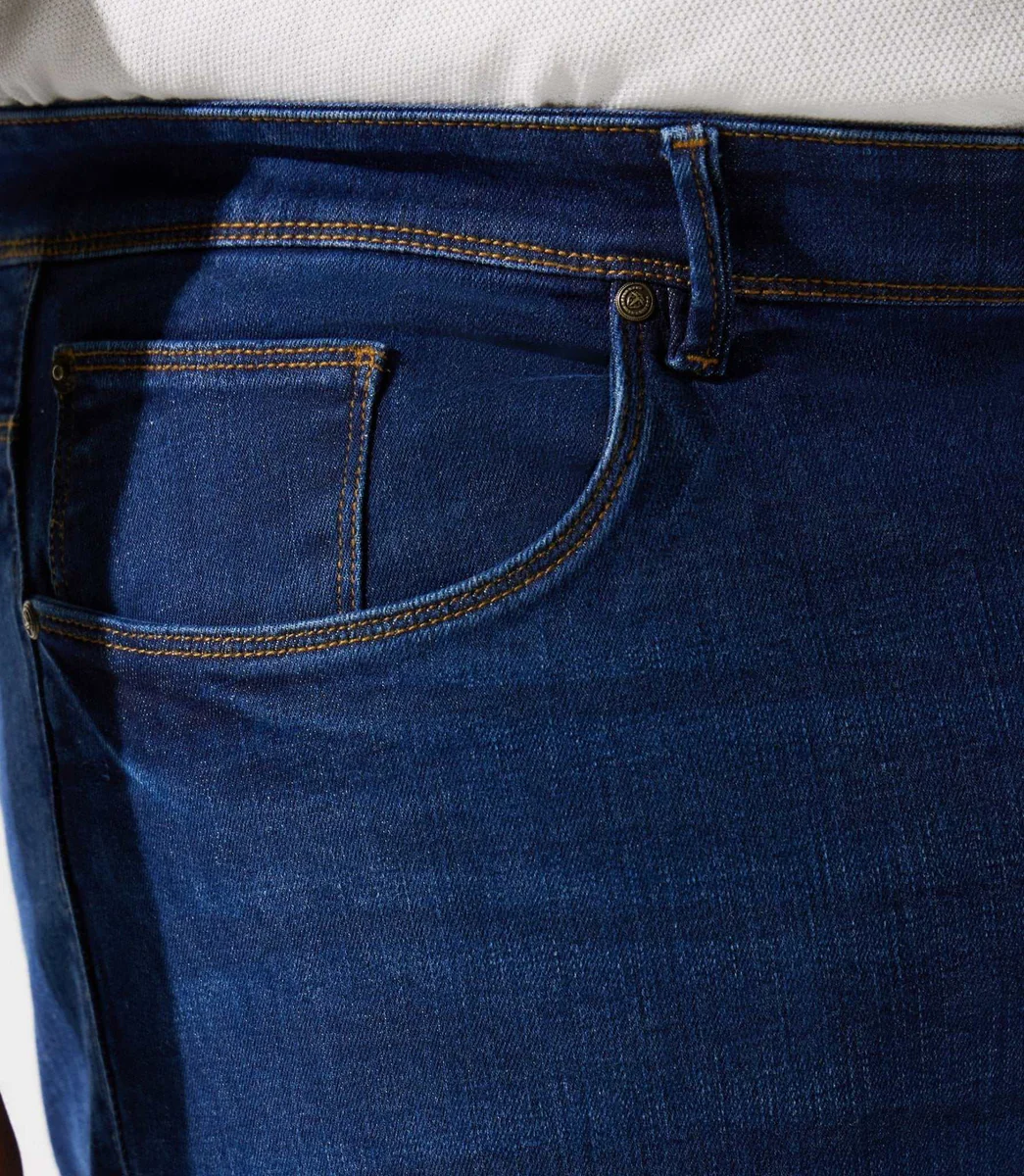 Jean hydroless permanent bleu moyen TECHNOBT