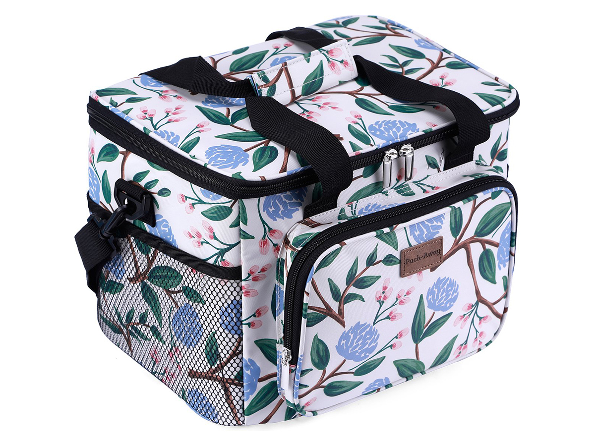Packaway 15 liter geïsoleerde koeltas - White Flower