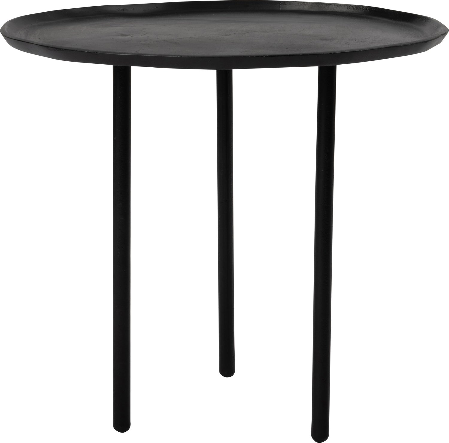 Intratuin bijzettafel Koy zwart 40 x 40 x 35 cm