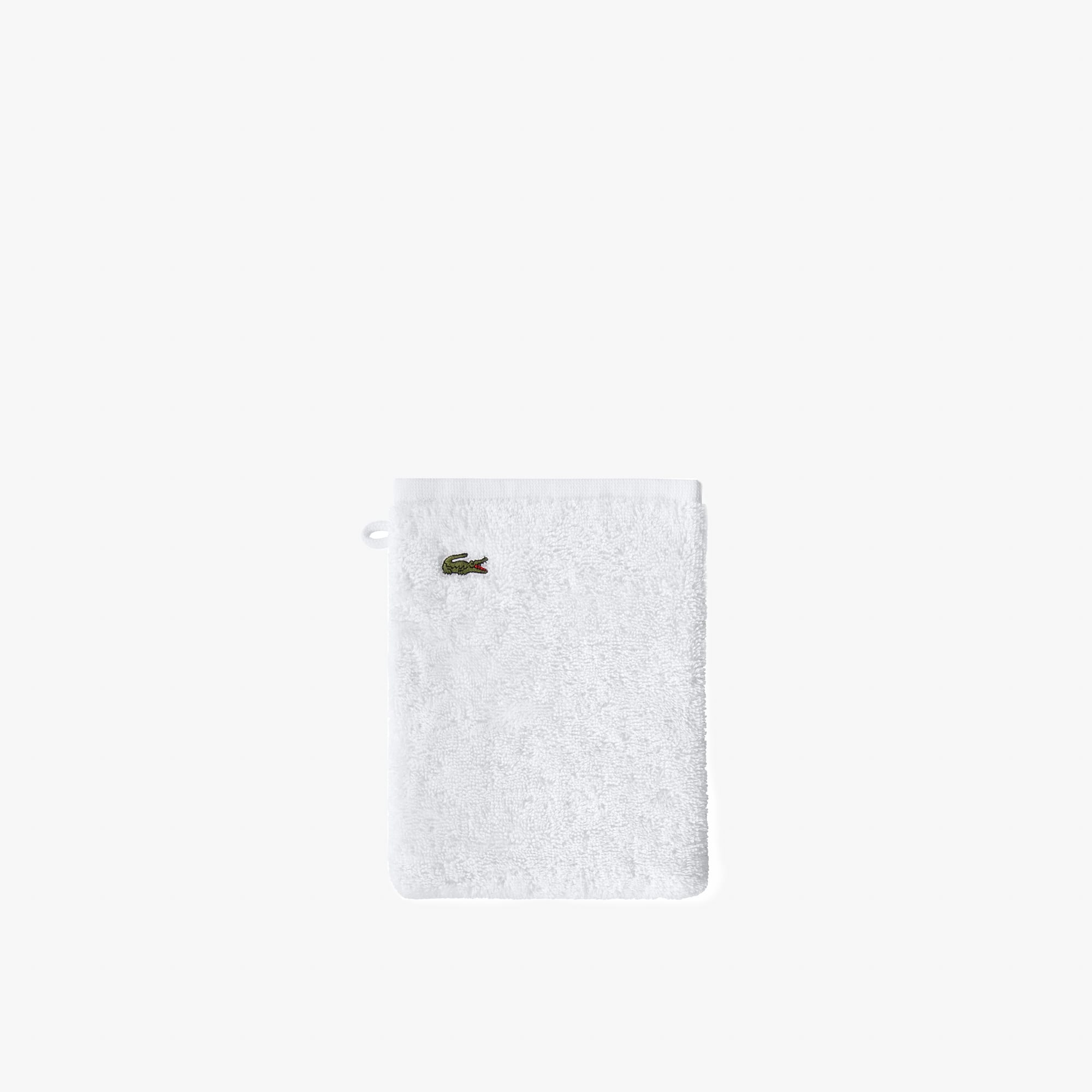 Gant de toilette L Lecroco Serviettes de bain - Blanc - Lacoste - Unisex