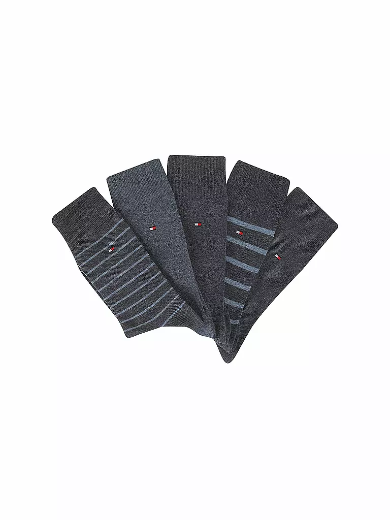 TOMMY HILFIGER Socken Geschenkbox 5er Pkg jeans blau