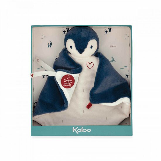 Doudou manchot   Bleu        de               Kaloo