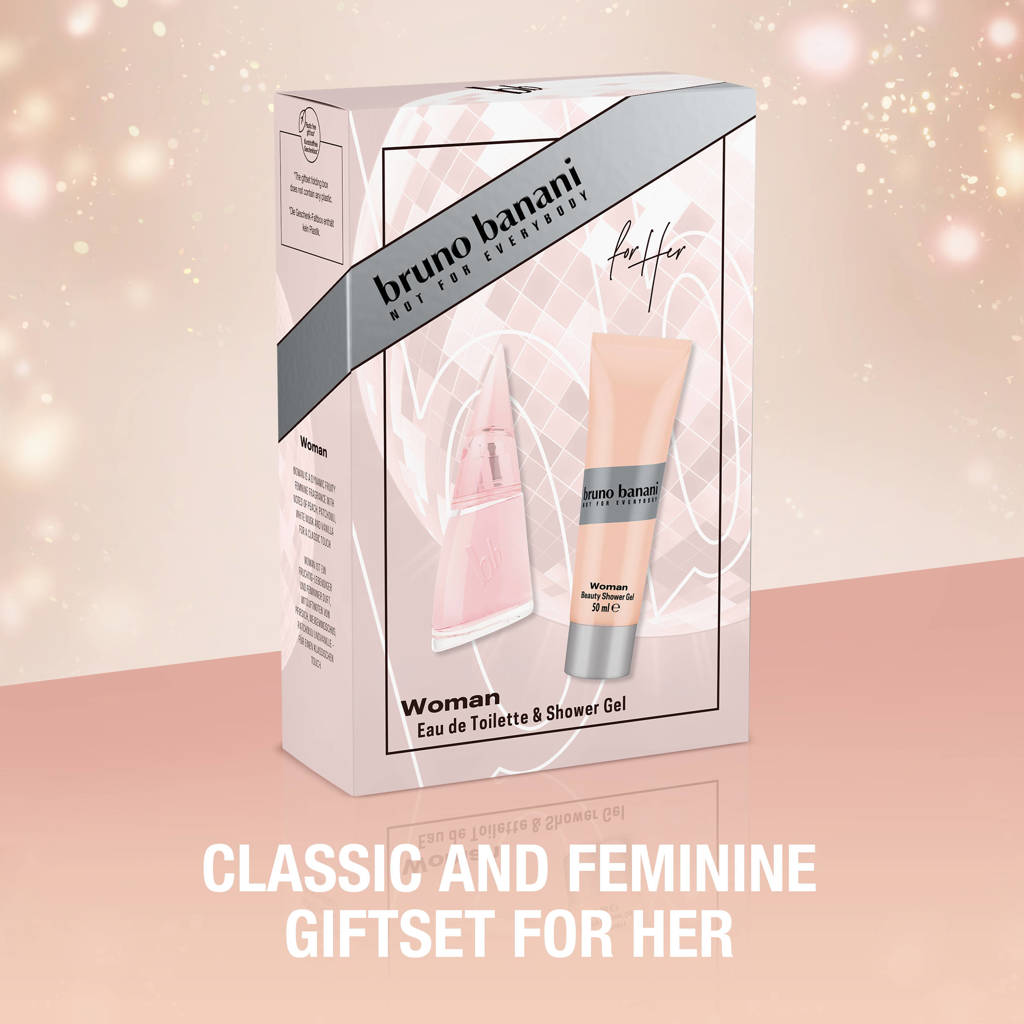 geschenkset Woman - eau de toilette 30 ml + showergel 50 ml