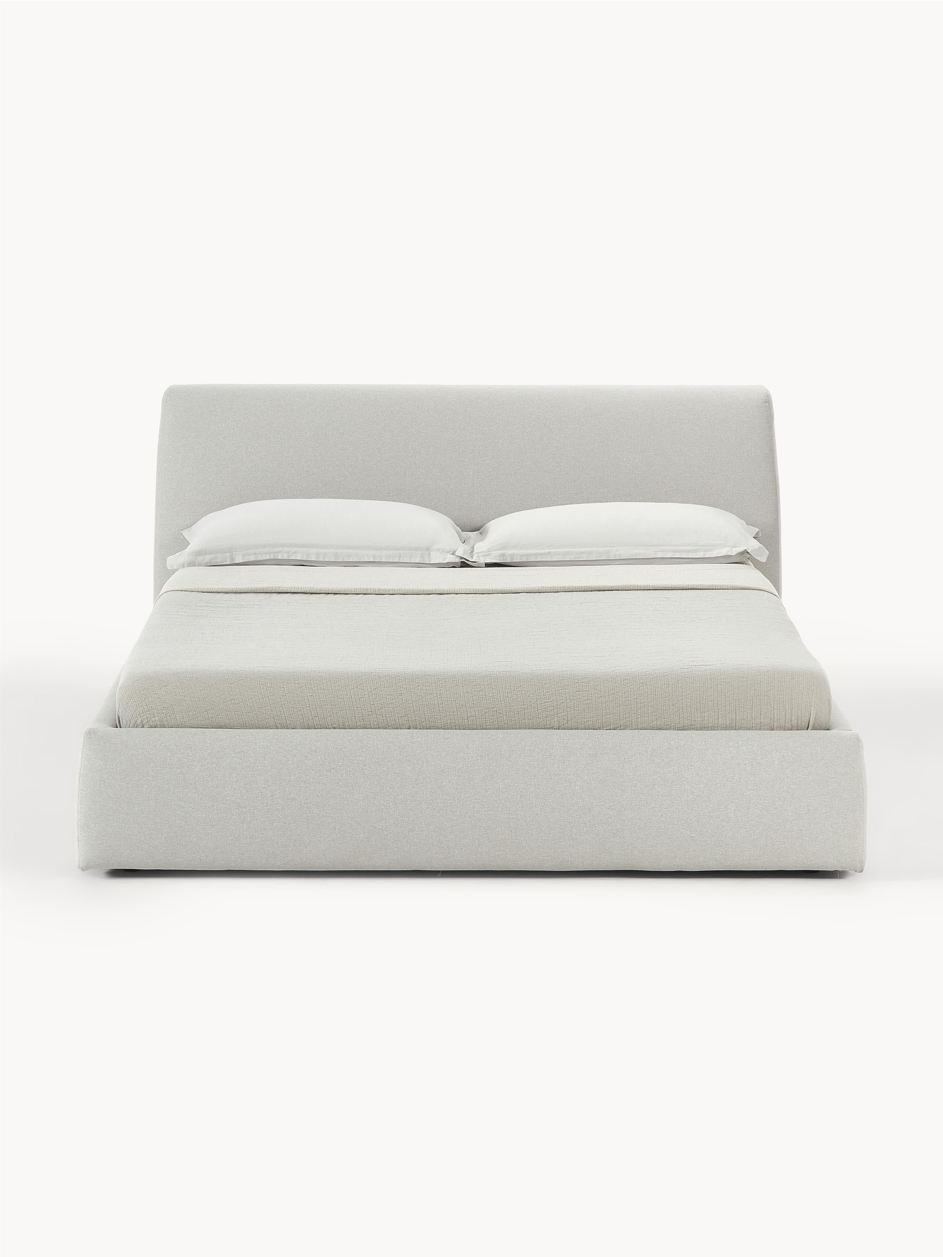 Gestoffeerd bed Cloud met opbergruimte