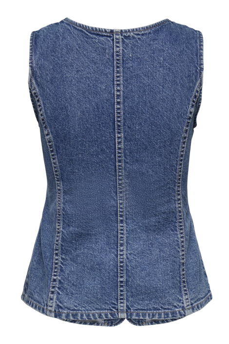Only blauwe dames gilet