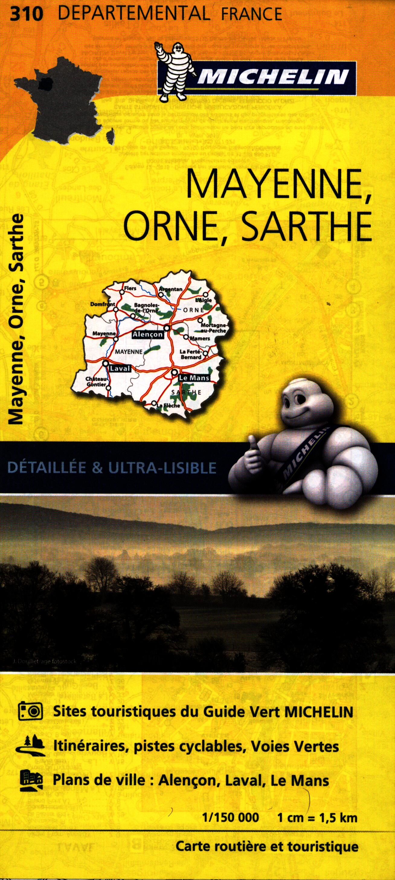 MICHELIN - 310 MAYENNE ORNE SARTHE