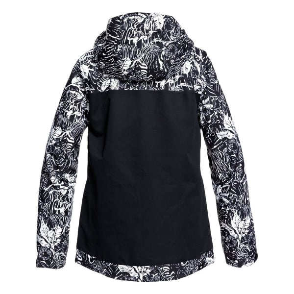 Veste de ski ROXY JETTY BLOCK JK TRUE BLACK TROPICAL DAY