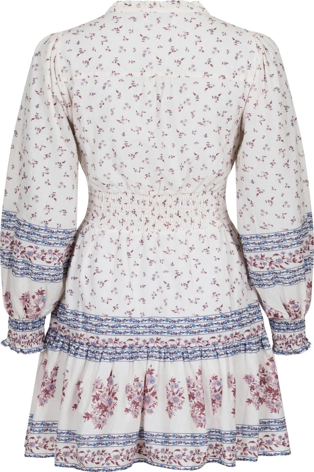 Neo Noir Malti Mini Border Dress ash rose