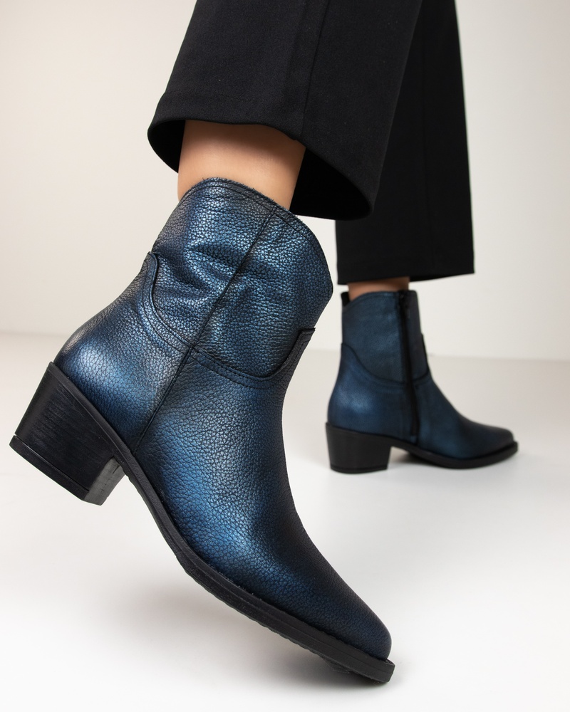 Nelson Brenda Cowboylaarzen  - blauw