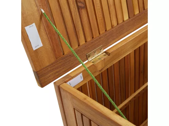 Prolenta Premium - Boîte de rangement de jardin 90x50x58 cm bois d'acacia massif