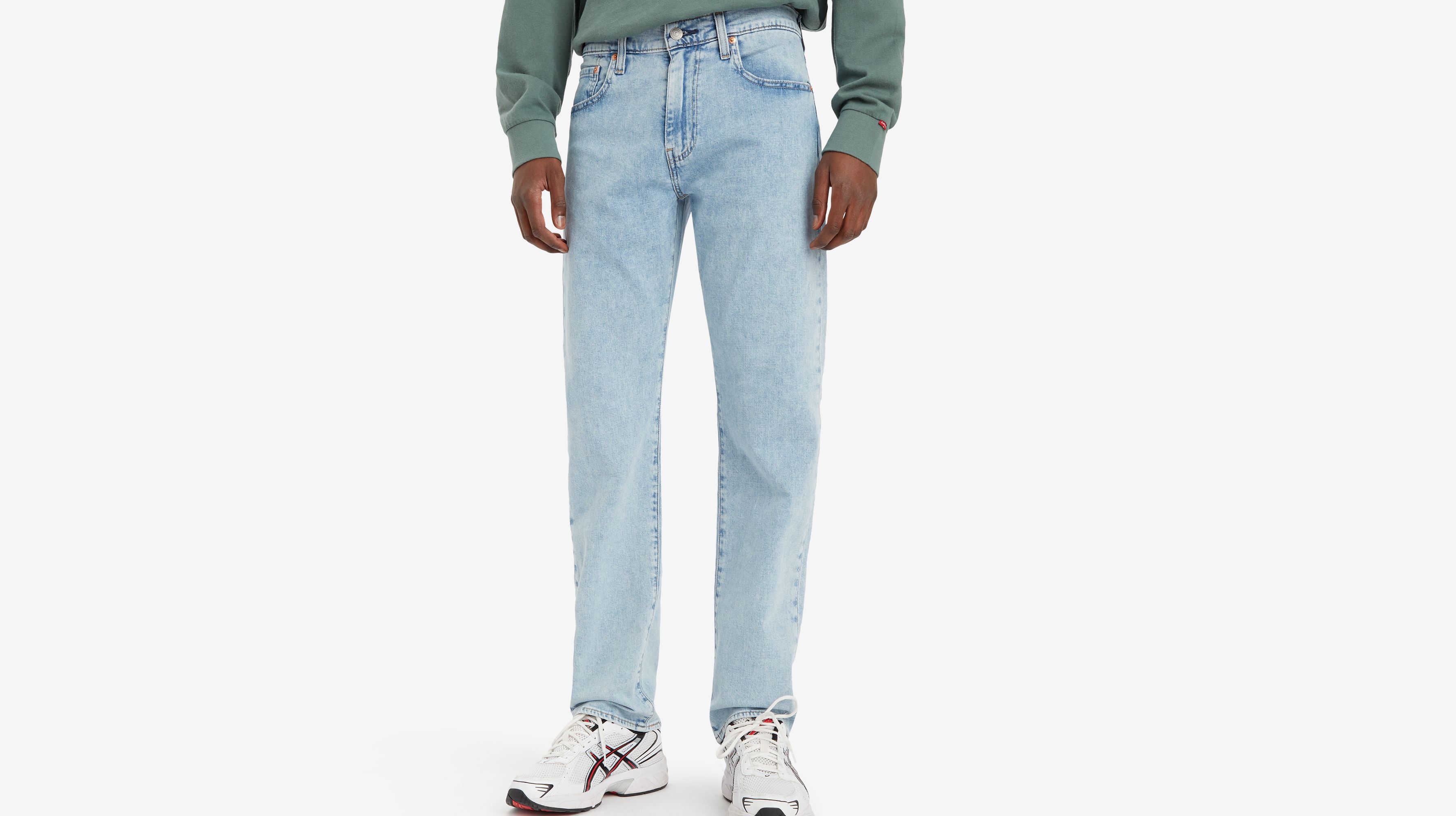 Jean 502™ fuselé Lightweight - Frosted Performance Cool - Bleu