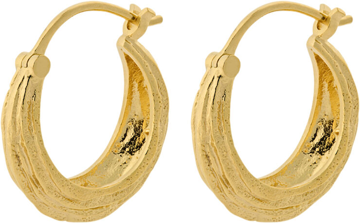 Pernille Corydon Jewellery Small Coastline Earrings size 16 mm