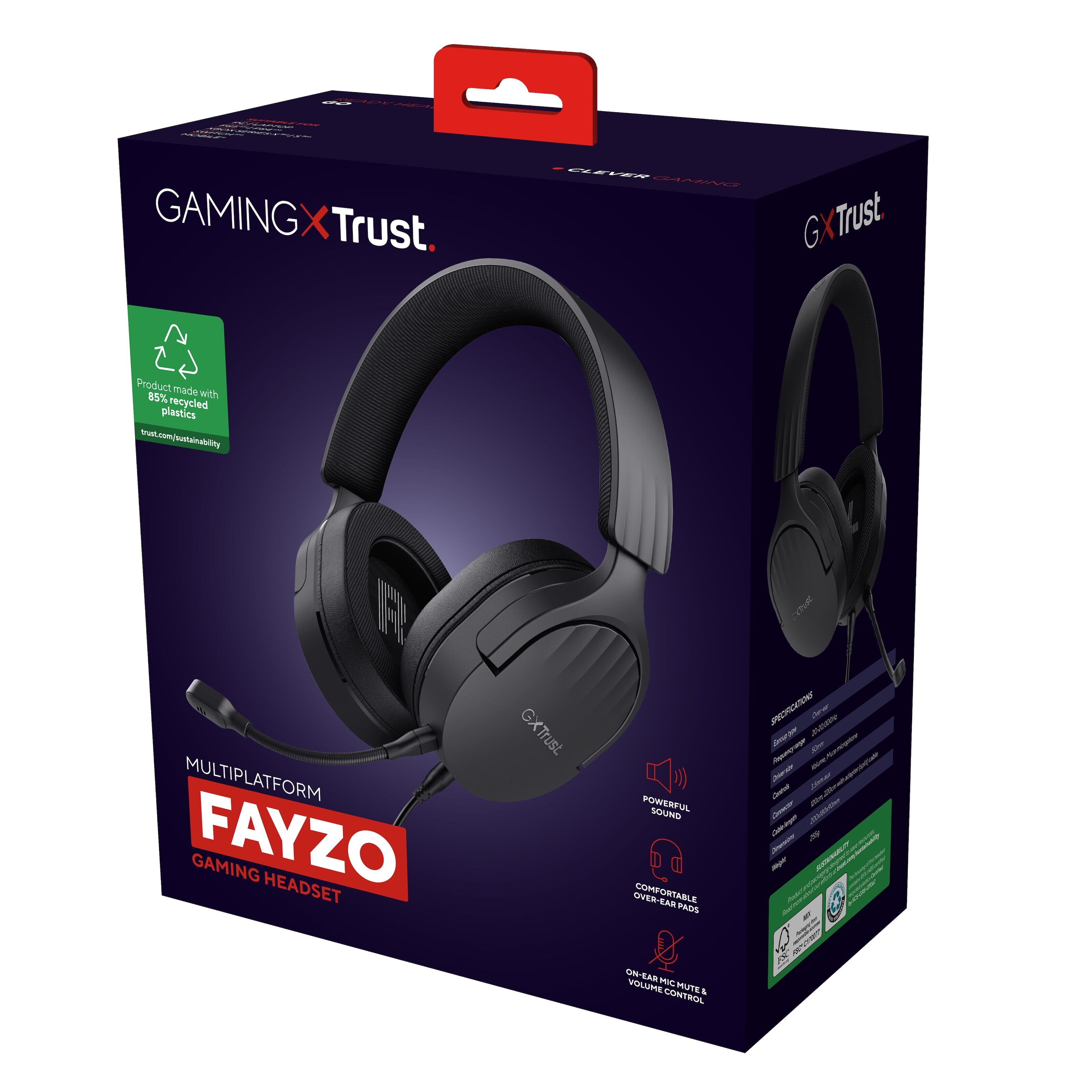 Trust GXT 489 Fayzo Gamingheadset