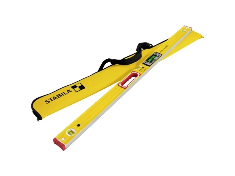 Stabila TECH 196 DL 19826 Digitale vaterpas med skridsikring, inkl. taske 122 cm 0.5 mm/m
