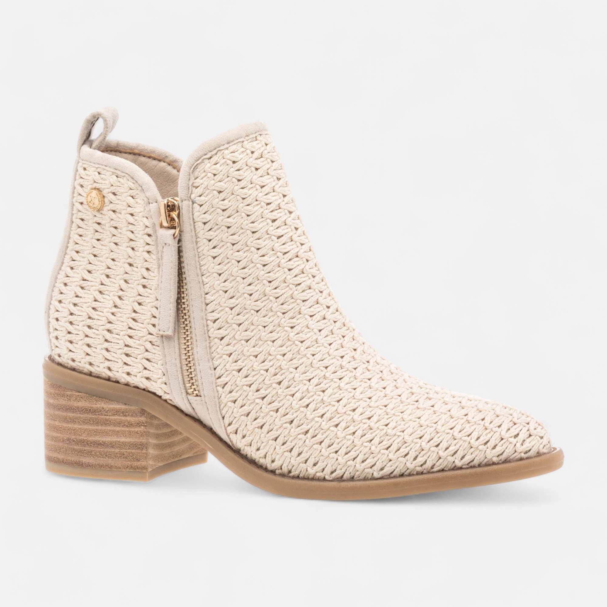 Bottines à talon Femme beige