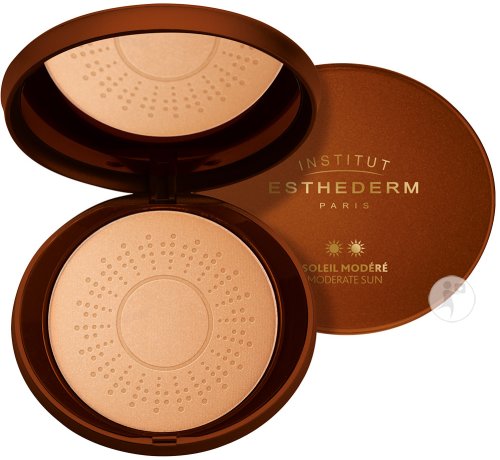 Institut Esthederm Poudre Ensoleillante Protectrice Soleil Modéré Effet Bonne Mine Teint Hâlé 15g