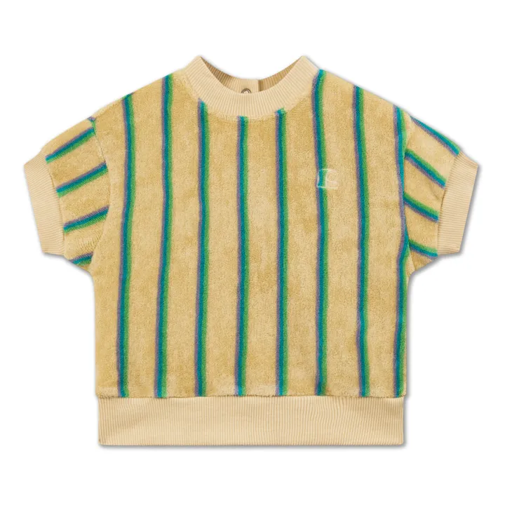 Repose AMS T-Shirt Eponge Bio Play | Jaune moutarde