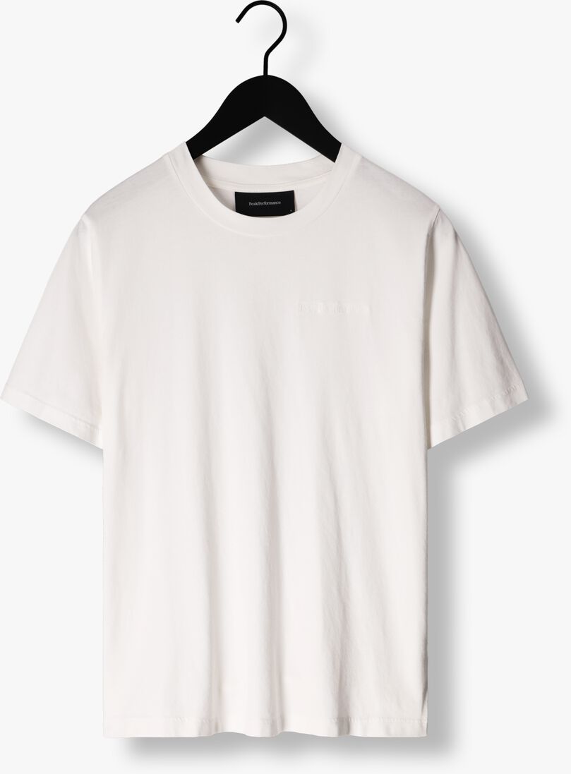 PEAK PERFORMANCE gebroken wit peak performance t-shirt m original small logo tee
