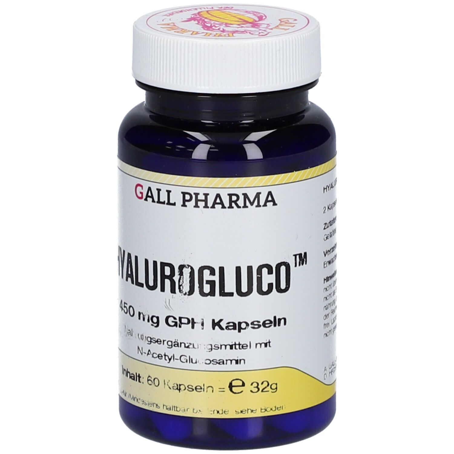 GALL PHARMA Hyalurogluco™ 450 mg GPH Kapseln