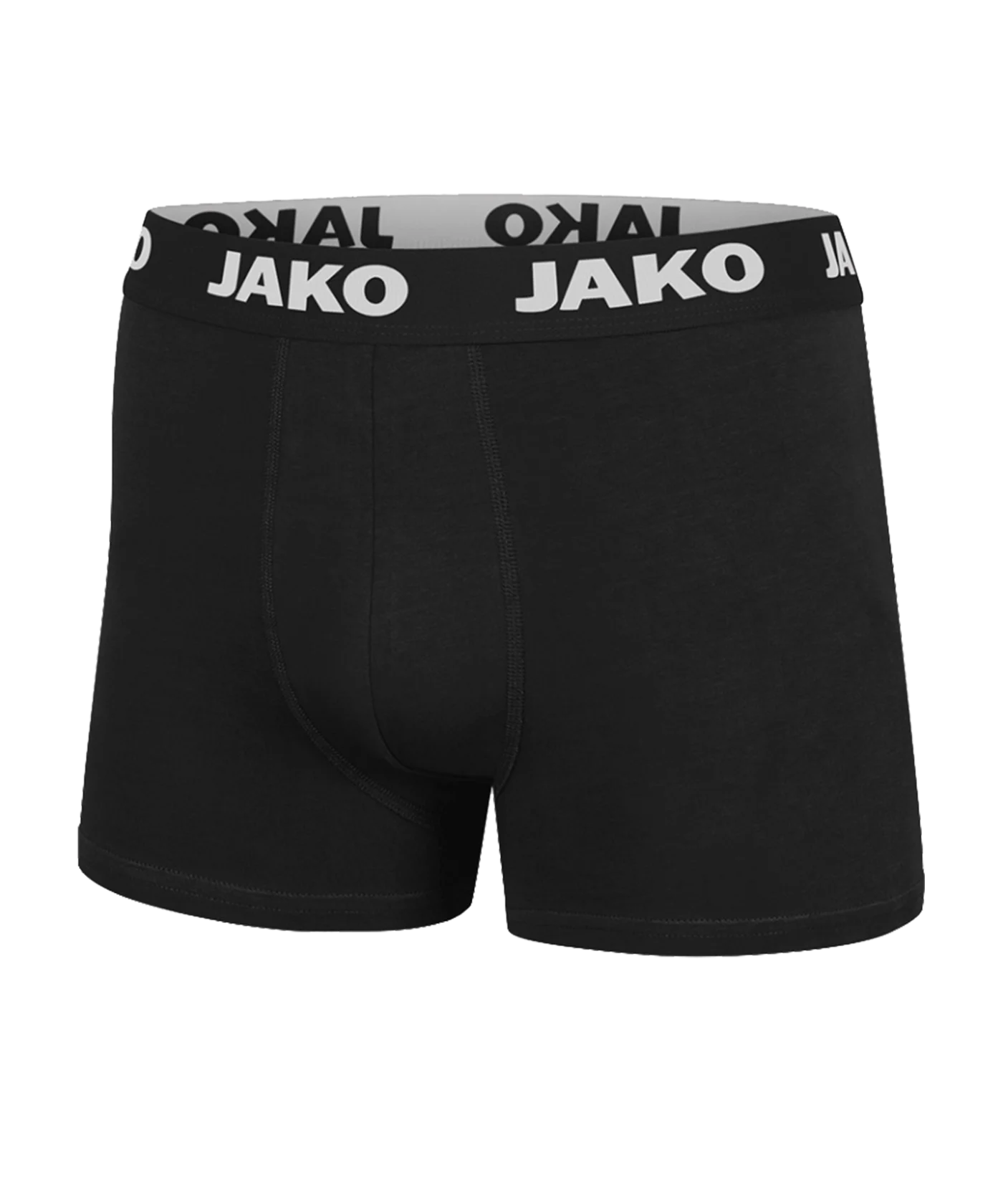 JAKO Boxershorts Basic 2er Pack Schwarz F08