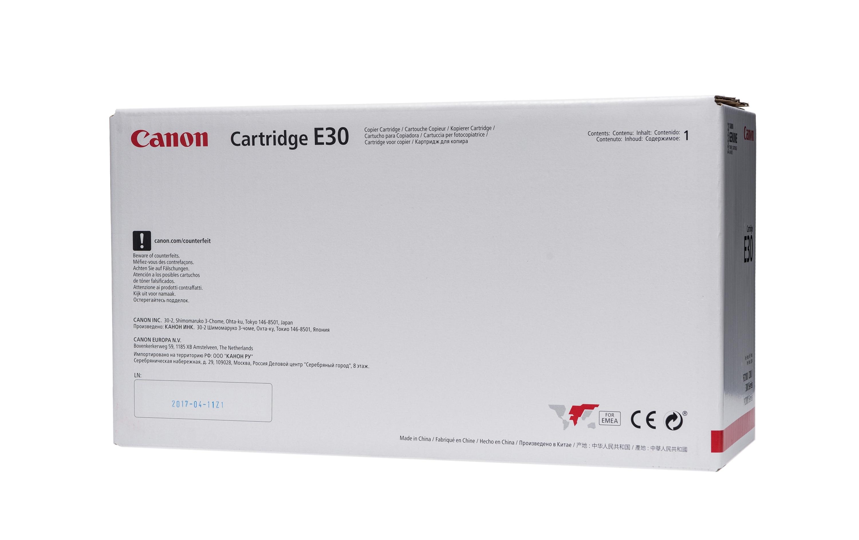 Toner FC-E30 / 1491A003 Black<br>Toner, Black