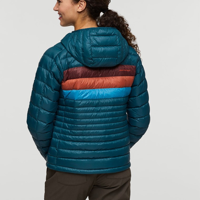 Cotopaxi Fuego Down Hooded Jacket Abyss Stripes