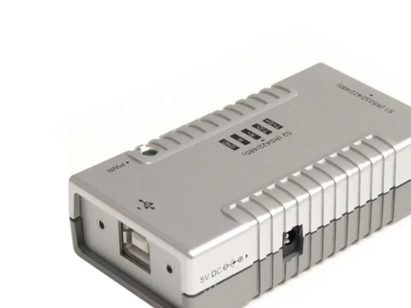 Startech.com USB auf 2x Seriell Adapter - USB zu RS232 / RS422 / RS485 Seriell Konverter (COM) - Serieller Adapter - USB 2.0 - RS-232, RS-422, RS-485 - 2 Anschl?sse - Grau (ICUSB2324852)