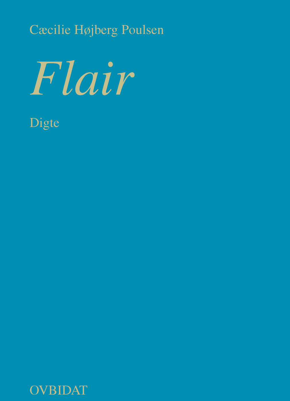 Flair - Cæcilie Højberg Poulsen - Bog