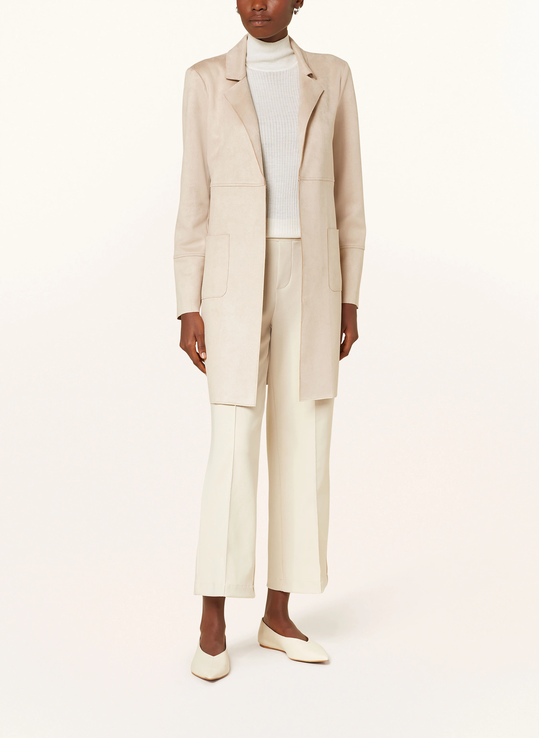 Joseph Ribkoff Longblazer in Lederoptik