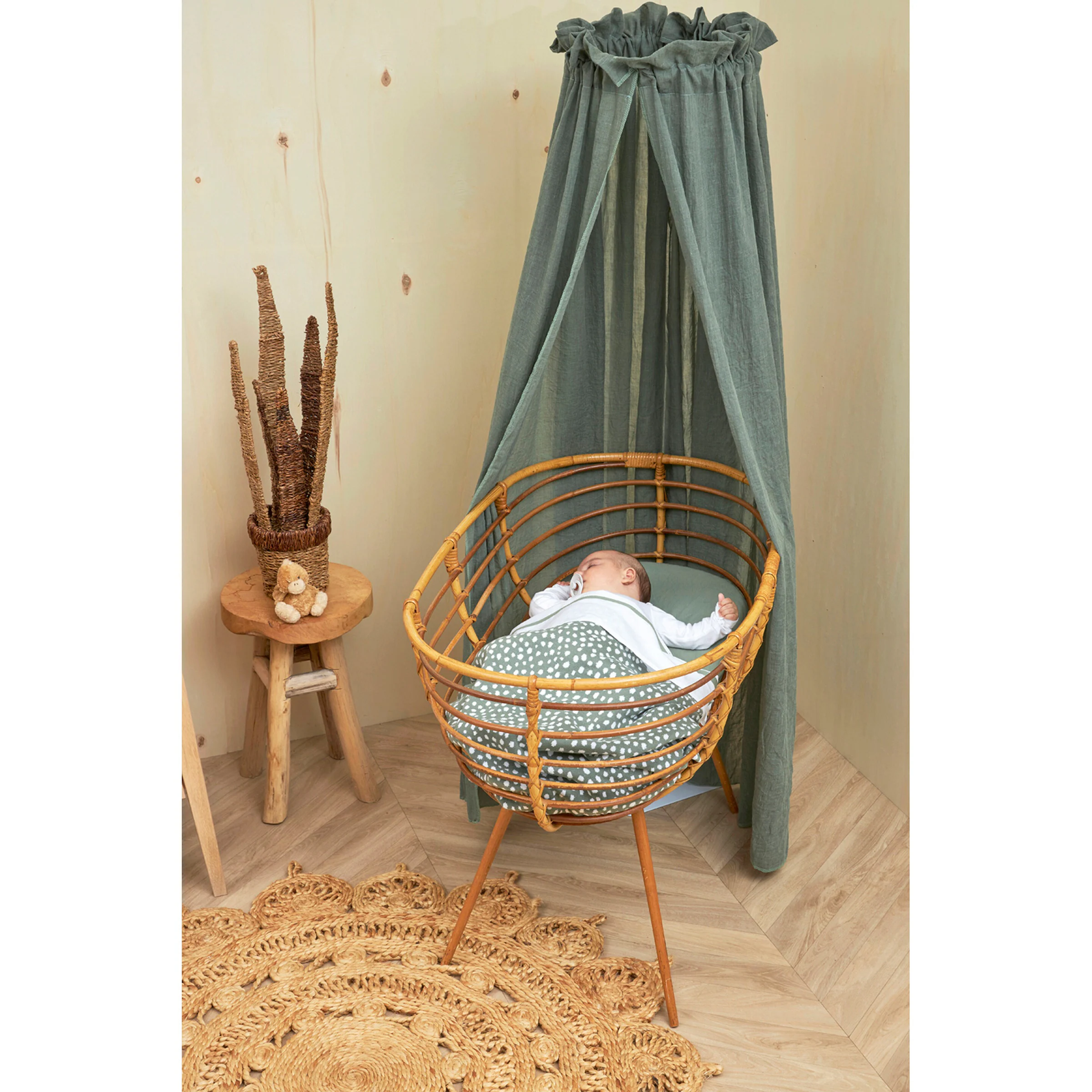 Meyco Baby Betthimmel Forest green