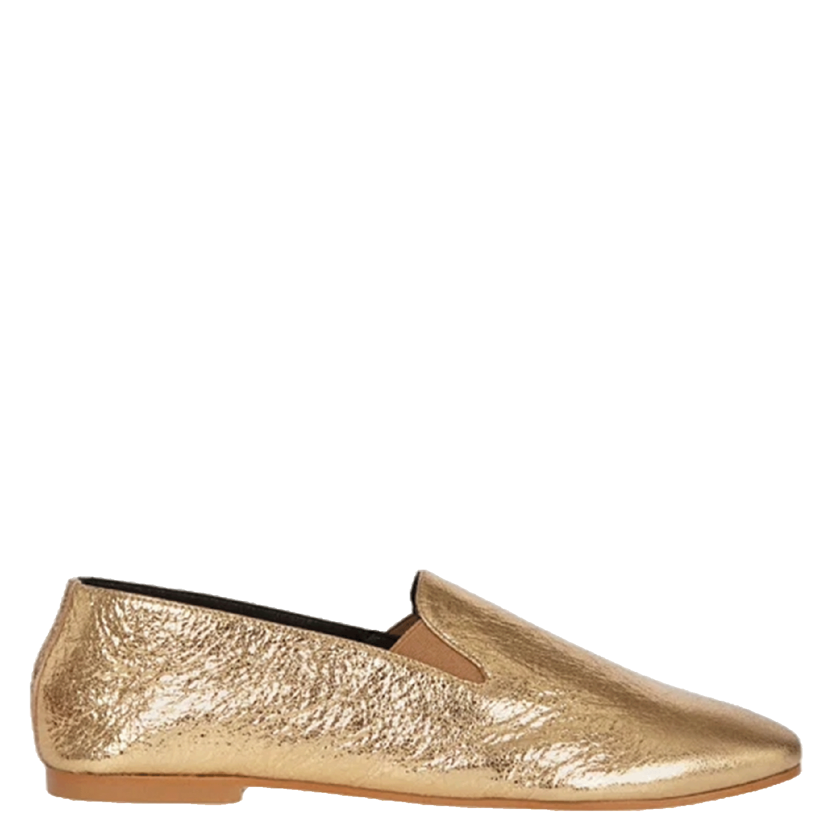 CLEO - Mary-Jane en cuir | Doré