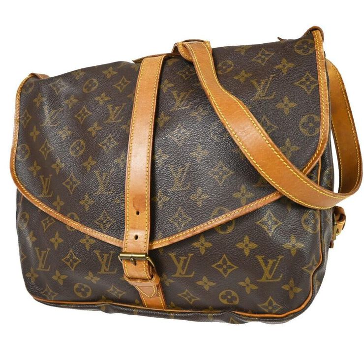 Louis Vuitton Vintage Louis Vuitton Saumur Brown