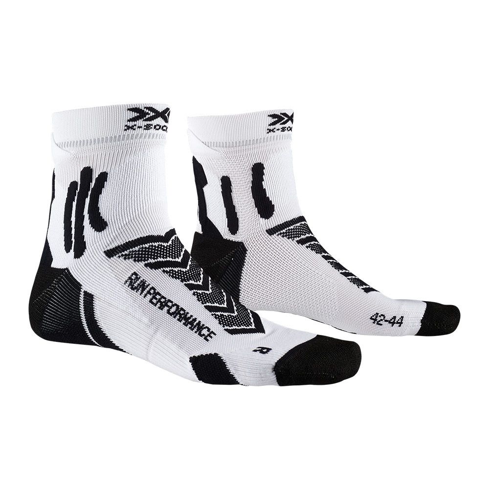 X-Socks RUN PERFORMANCE - Chaussettes nr/blc