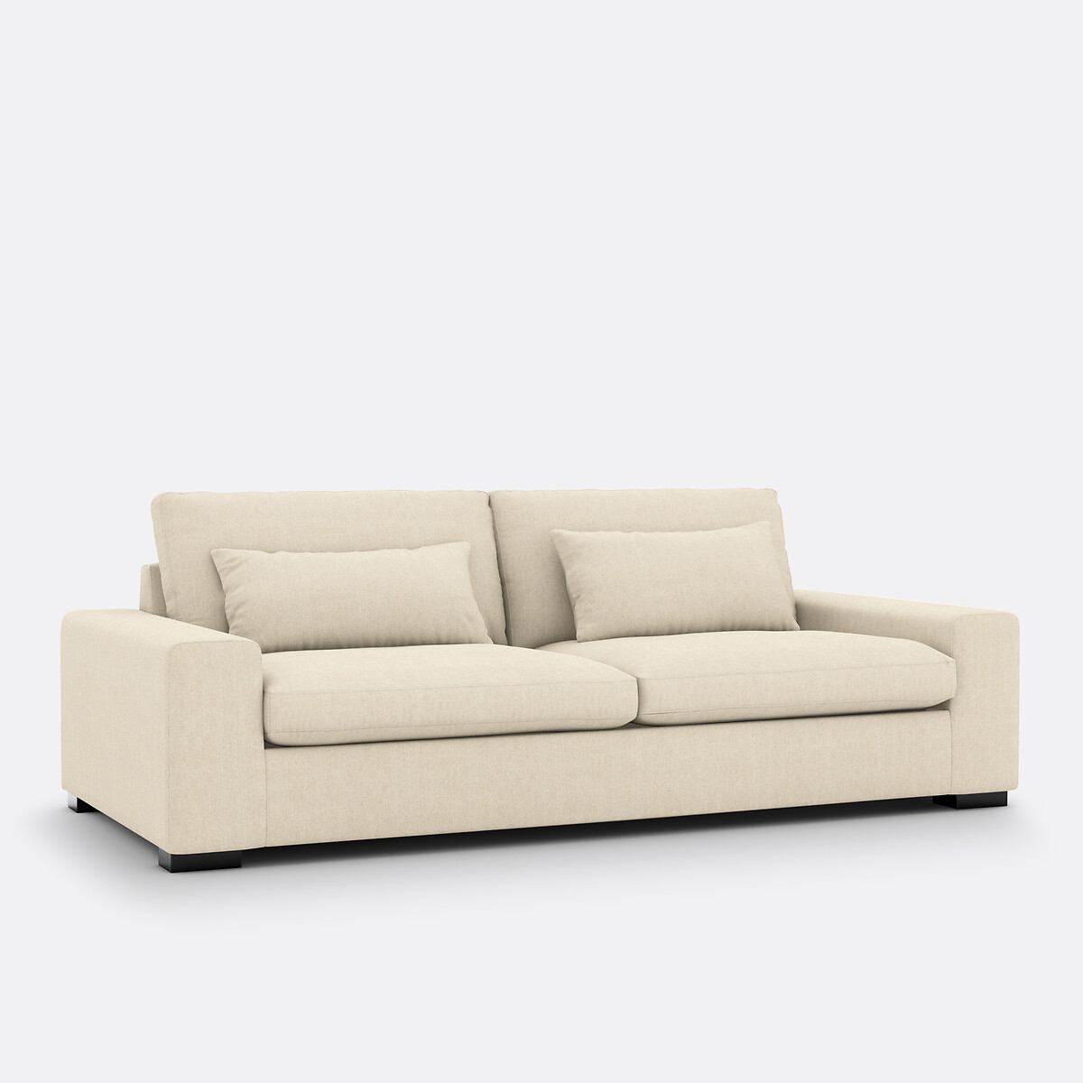 LA REDOUTE INTERIEURS<br>Sofá de algodão/linho 2, 3 ou 4 lugares, Odessa