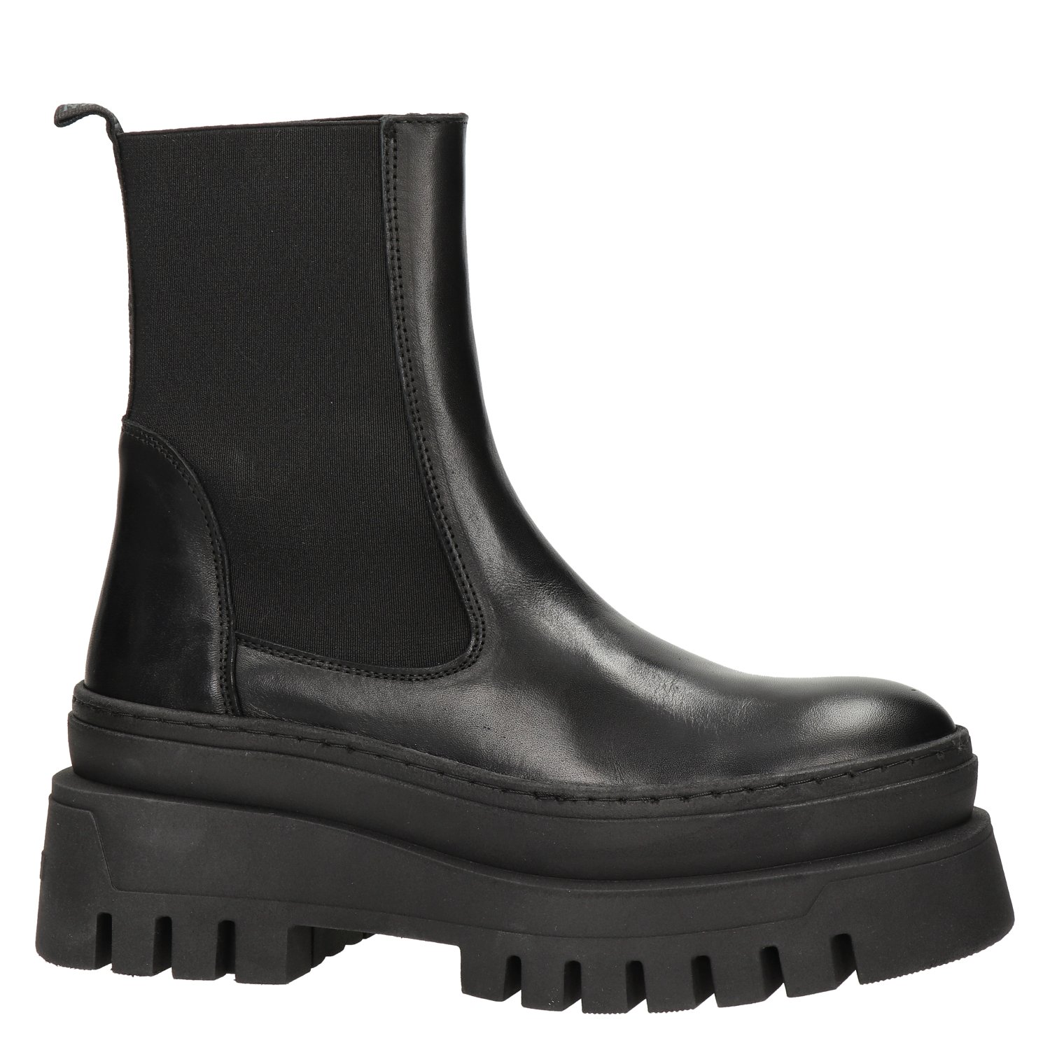 Steve Madden Cassandra dames chelseaboot Steve Madden Zwart