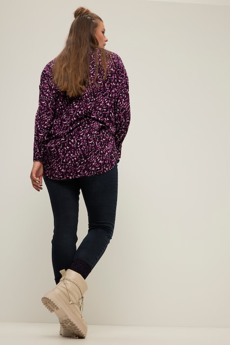 Skinny Jeans, cutted Saum, 5-Pocket, Elastikbund, Zipp-Fly