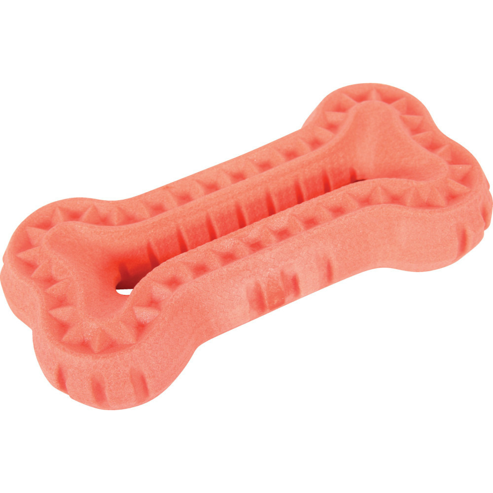 Jouet os moos tpr flottant 16 cm x 3 cm pour chien