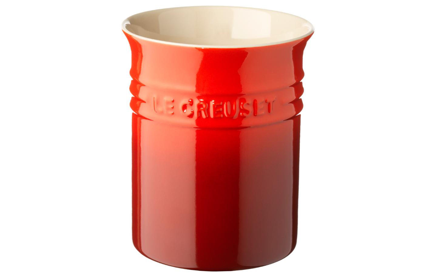 Kochlöffelhalter 15 cm, RotKochlöffelbehälter 15 cm, Kirschrot