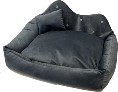 GO GIFT Prince grey XL - seng til kæledyr - 60 x 45 x 10 cm