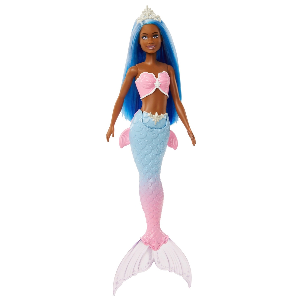 Barbie Dreamtopia Meerjungfrauenpuppe – Blaues Haar