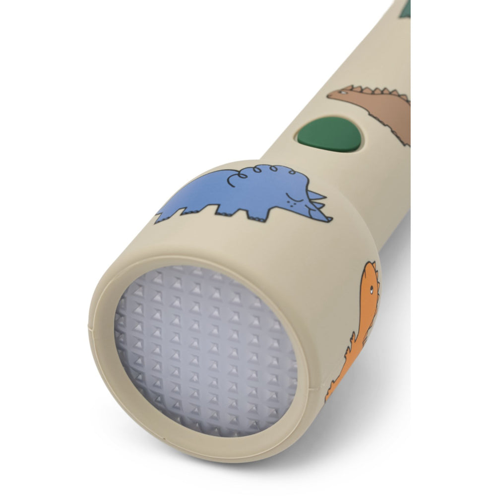 Køb LIEWOOD Dinosaurs / Mist Gry Printed Lommelygte
