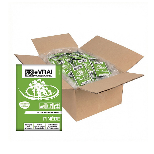 Nettoyant surodorant Le Vrai Pinède 16 ml, lot de 125 doses