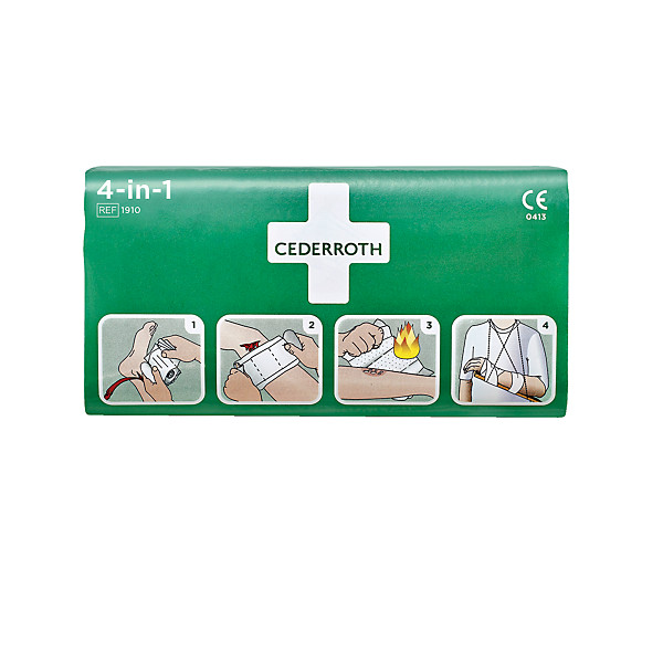 Pansement Stop-Sang 4 en 1 Cederroth