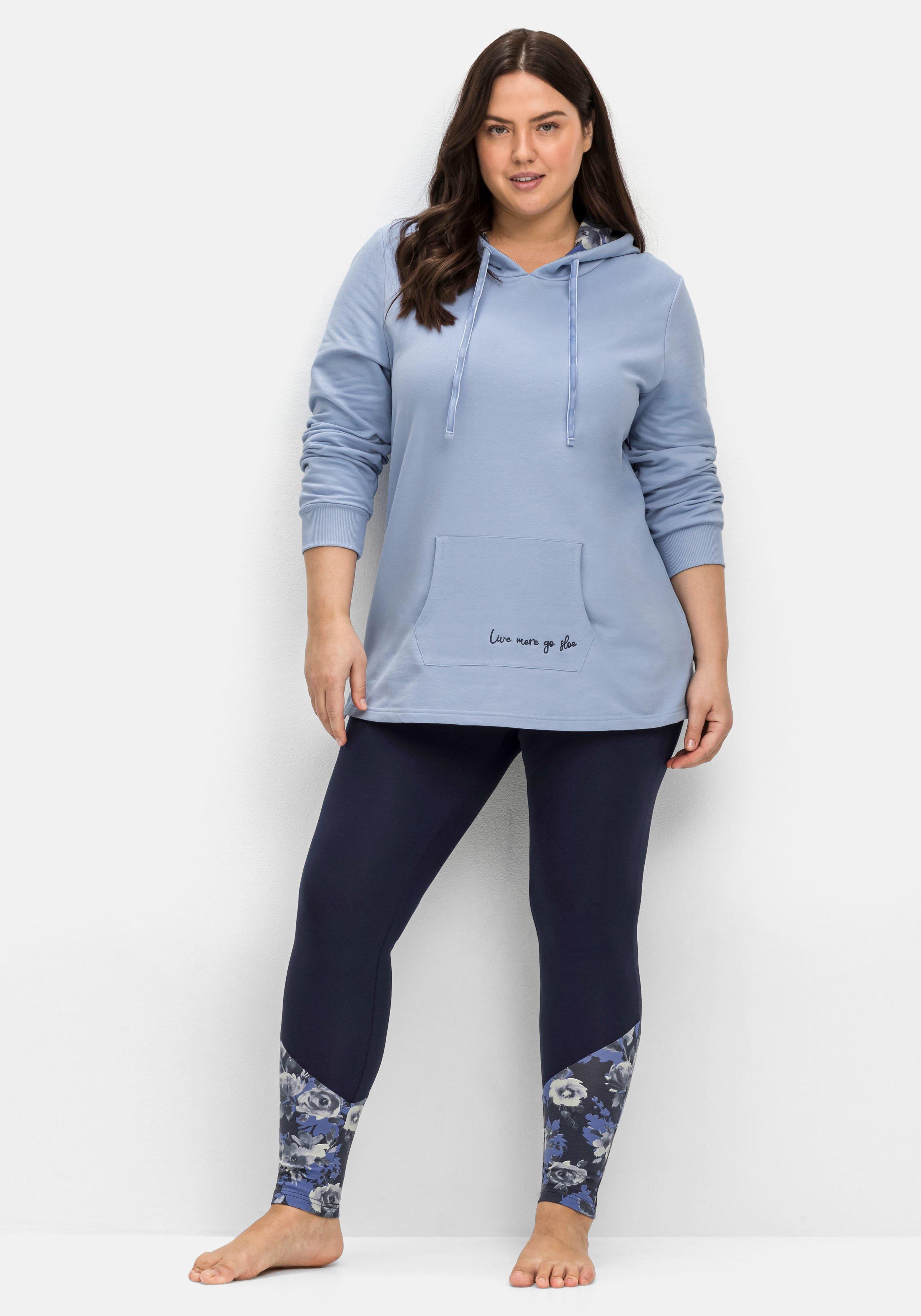 Relax-Kapuzensweatshirt mit Kängurutasche