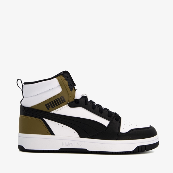 Puma Rebound V6 heren sneakers bruin/wit