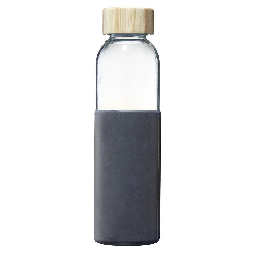 Bouteille en verre 500 ml avec protection silicone